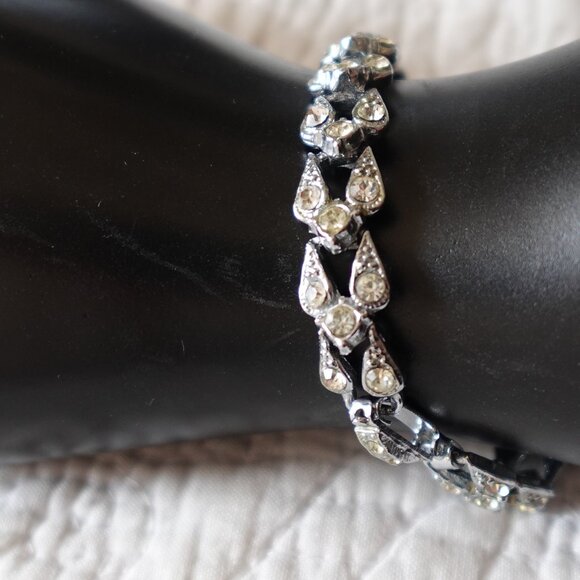 Vintage Art Deco style bracelet - Picture 5 of 8